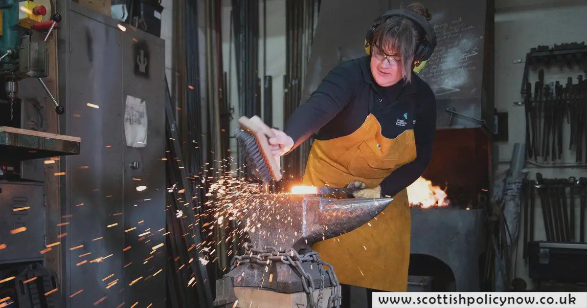 Scottish Blacksmith Stacey Hibberd Revives Traditional Craft