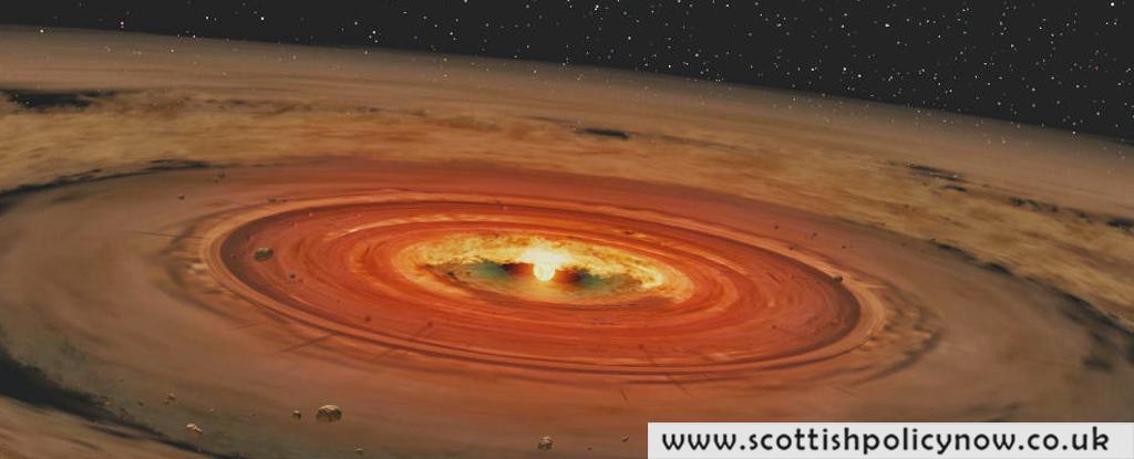 Astronomers Uncover the Most Extensive Planet-Forming Disk Seen to Date